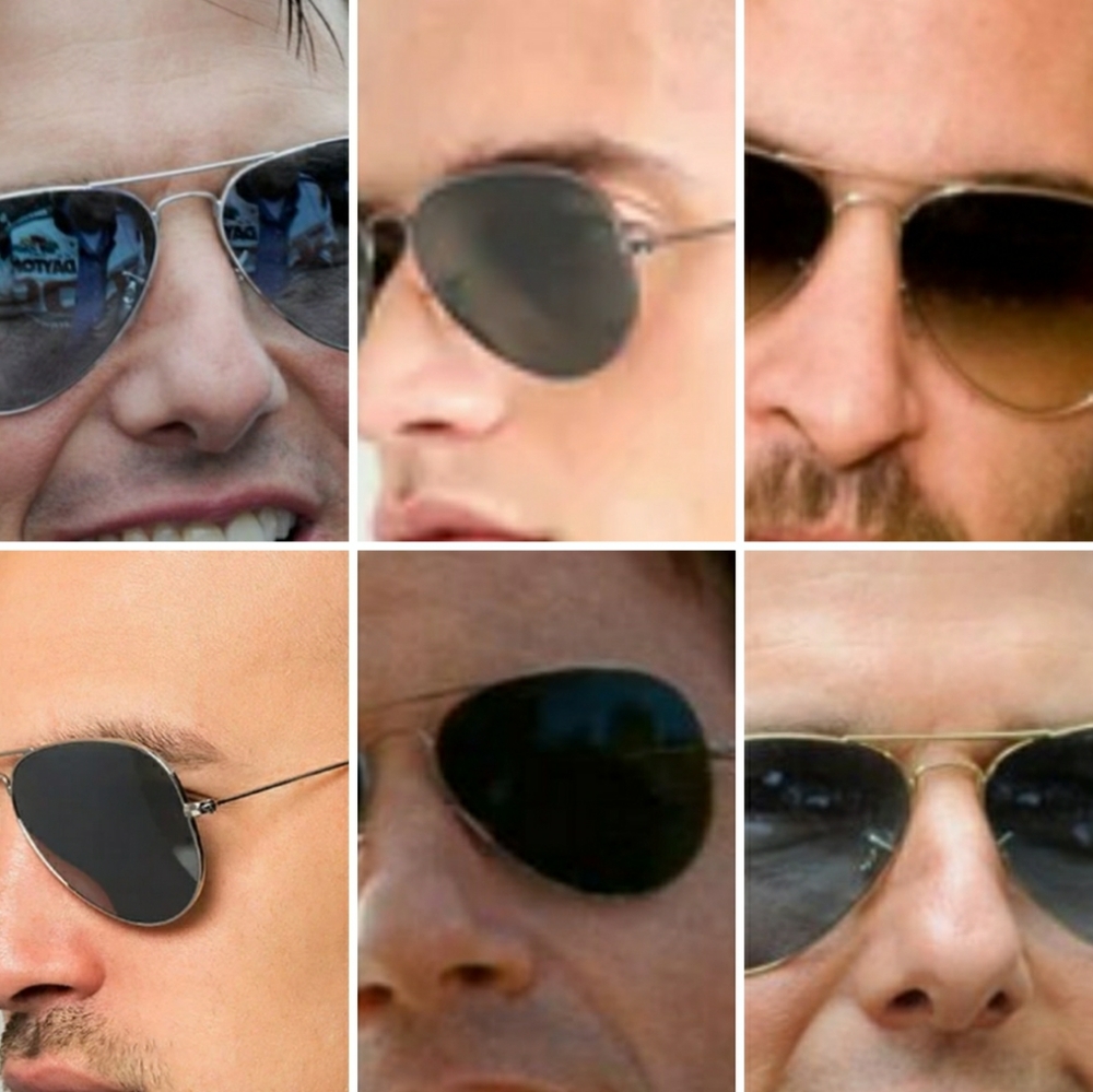 Men's Vintage Aviator Eyeglasses